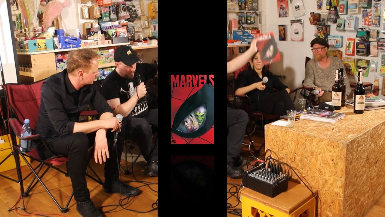Du betrachtest gerade „Comics & Bier“ vom 17.02.2019, Teil 3: „Marvels“ & „Dunkles“ von Sophie’s Brauhaus