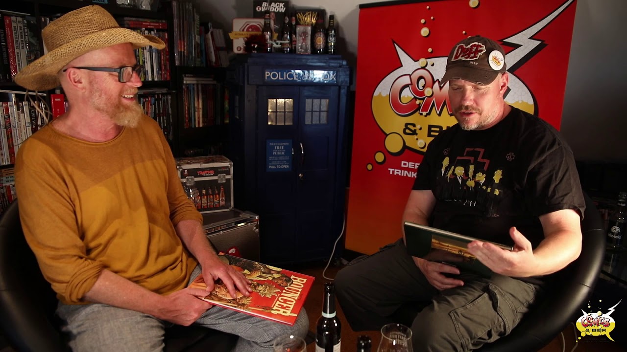 Du betrachtest gerade COMICS & BIER – DOPPELBOOK 06. BOUNCER & ANDRAX und Biere von BRAUFACTUM
