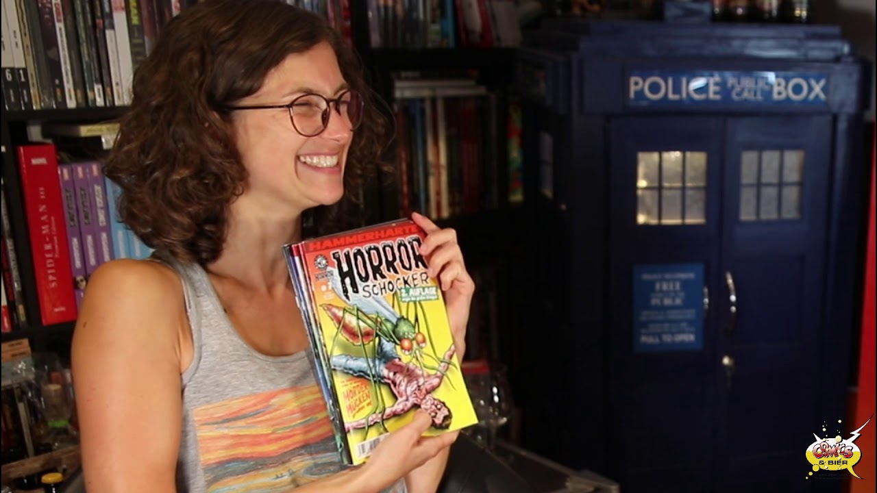 Du betrachtest gerade COMICS & BIER – DOPPELBOOK 07: HAMMERHARTE HORRORSCHOCKER & BATWOMAN und JAM SESSION 2 & THE BRALE