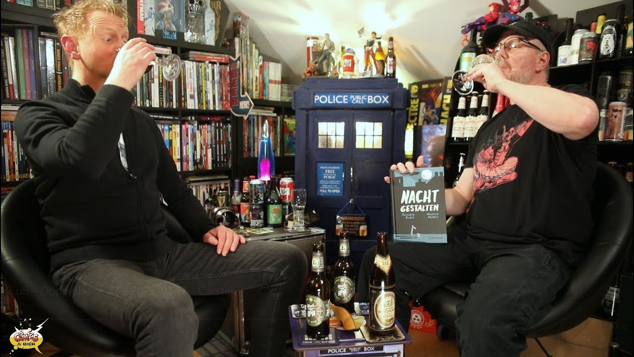 Du betrachtest gerade COMICS & BIER – DOPPELBOOK 77: KURT BUSIEK, Bier-Philosophien nach MAHLER, Dunkles & Pechschwarzes!