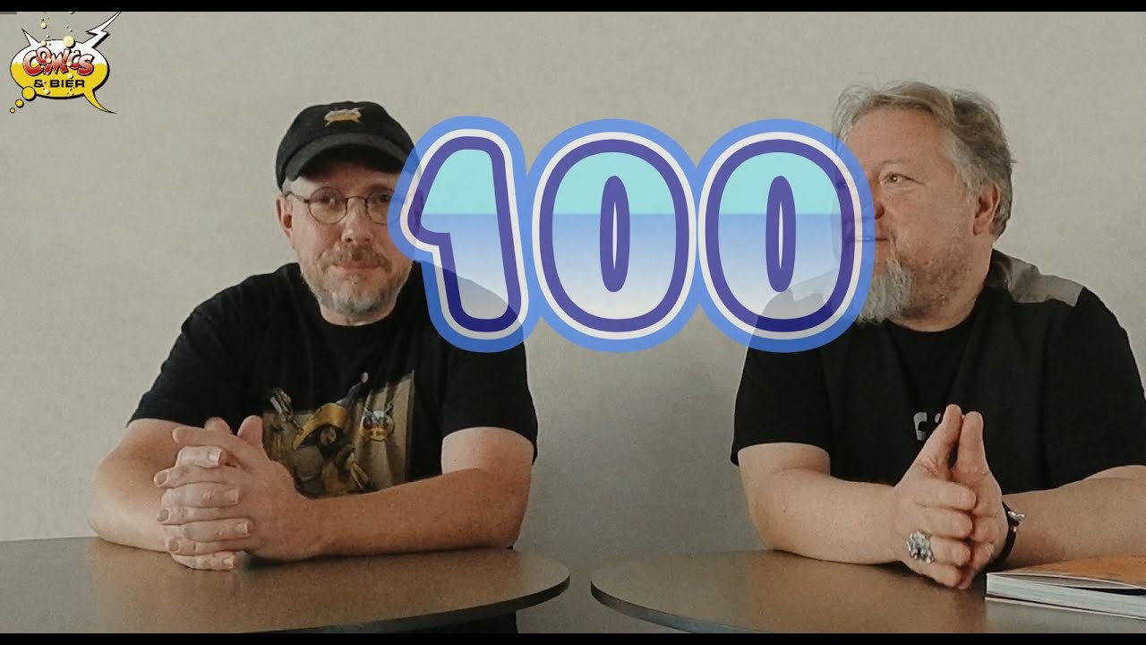 Du betrachtest gerade COMICS & BIER – DOPPELBOOK 100: Jubiläum, Gewinnspiel! SANDERSON und SCHWAB. Discounter-Craftbeer?!