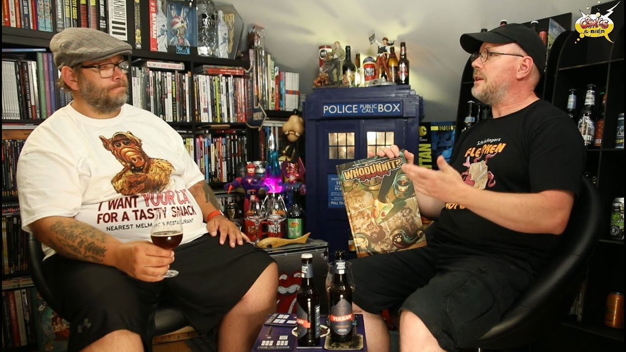 Du betrachtest gerade COMICS & BIER – DOPPELBOOK 102: Neues vom VULKAN, rosa Einhornfürze, ALF und ein Murder-Mystery!