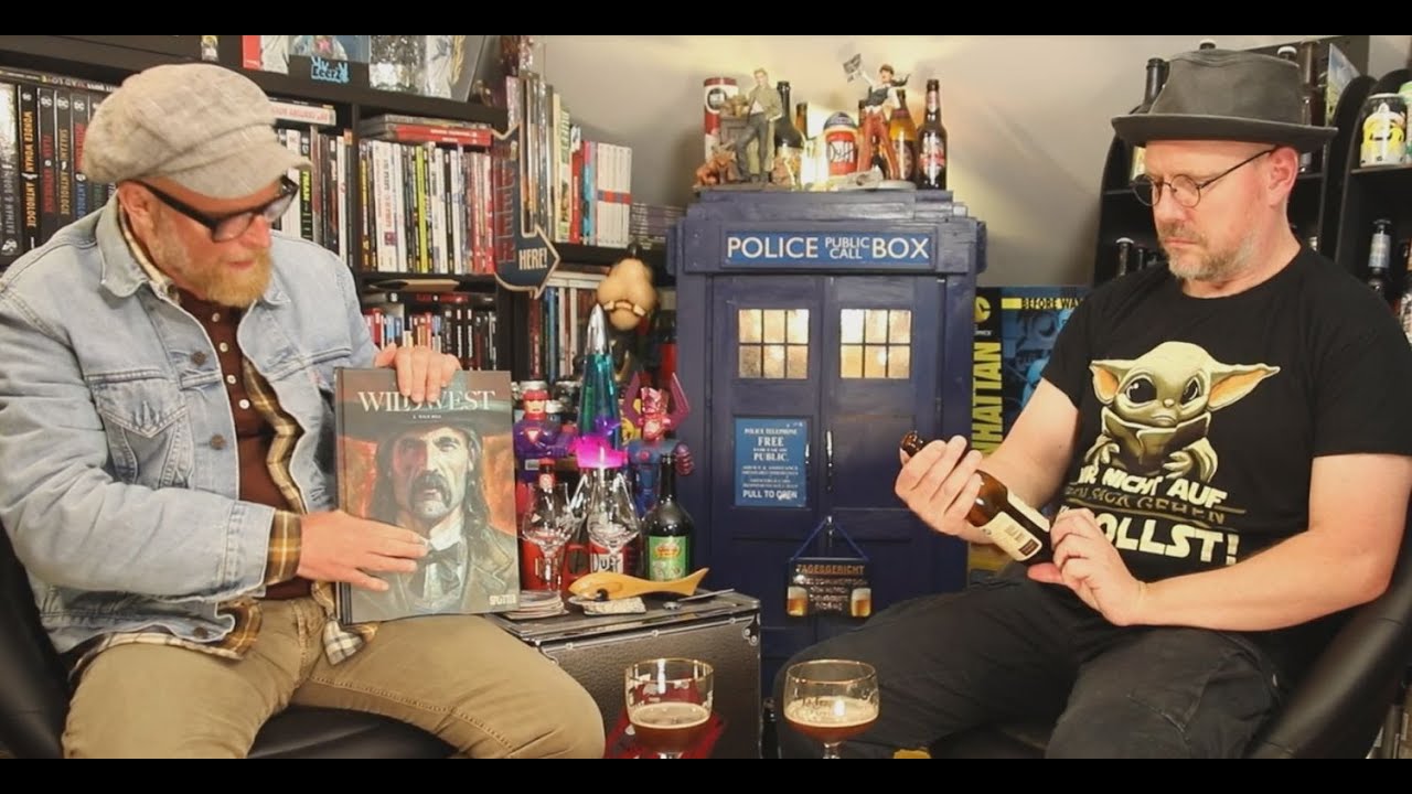 Du betrachtest gerade COMICS & BIER – DOPPELBOOK 108: Fromme Brüder, Revolverhelden, Bildgewaltiges aus der Zwischenwelt!