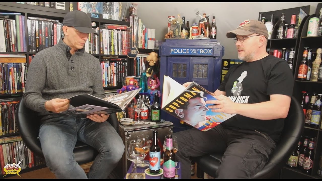 Du betrachtest gerade COMICS & BIER – DOPPELBOOK 116: KRIEG, VERBRECHEN, STRAFE, FRIEDEN, Documenta und Kellerkinder!