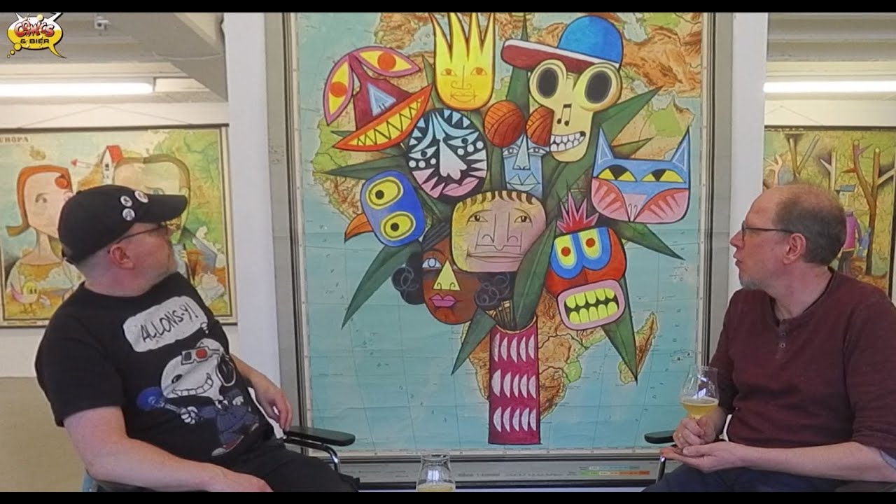 Du betrachtest gerade COMICS & BIER – DOPPELBOOK 127: Kunscht und Comic! Entenhausen, Escher, Saures und LERVIG.