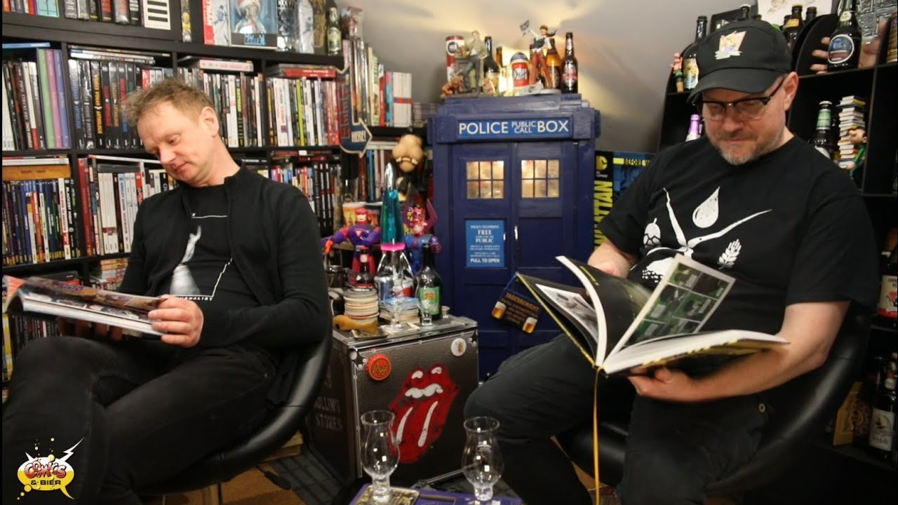 Du betrachtest gerade COMICS & BIER – DOPPELBOOK 147: 8 Mrd. Idio…Genies + 1 KILLER + 1 Fisch = FUNNY DRINKING am Ende!