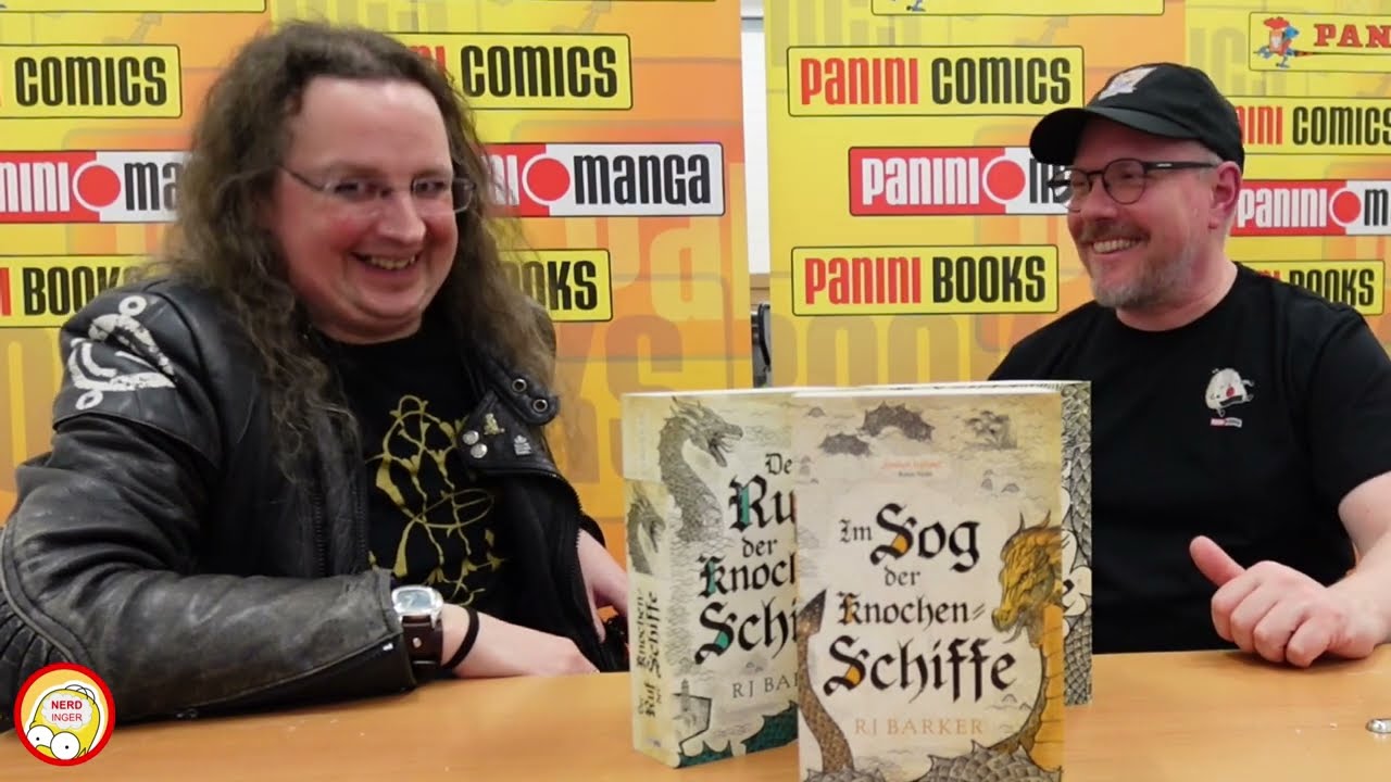 Du betrachtest gerade Comics & Bier präsentiert NERDINGER: RJ BARKER (KNOCHENSCHIFF-Saga) im Palaver mit STEFFEN VOLKMER