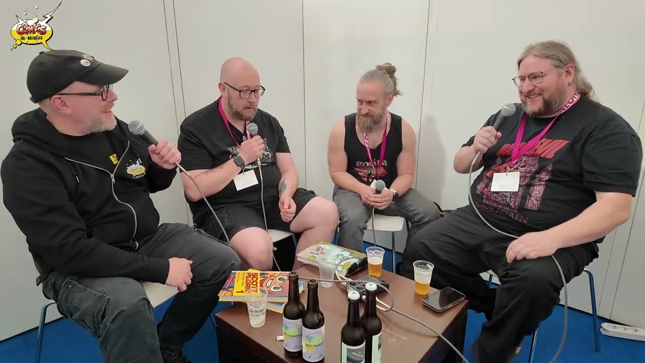 Du betrachtest gerade COMICS & BIER – DOPPELBOOK 155: Mit POW! einen trinken und über Comics parlieren beim COMIC SALON 26